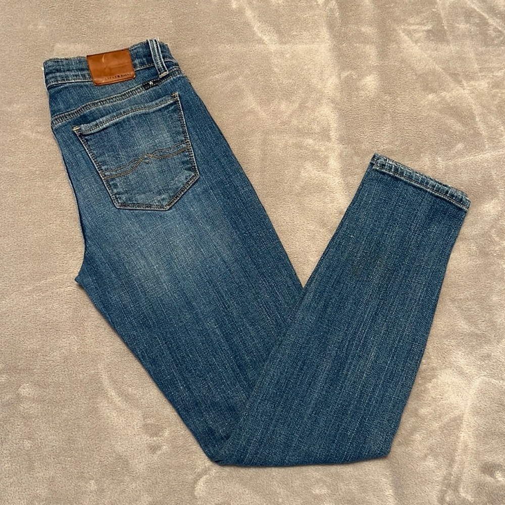 Lucky Brand Brooke Skinny Jeans Distressed
